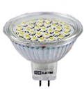 Лампа светодиодная MR16-5 Вт-12 В -3000 К–GU 5,3 SMD TDM